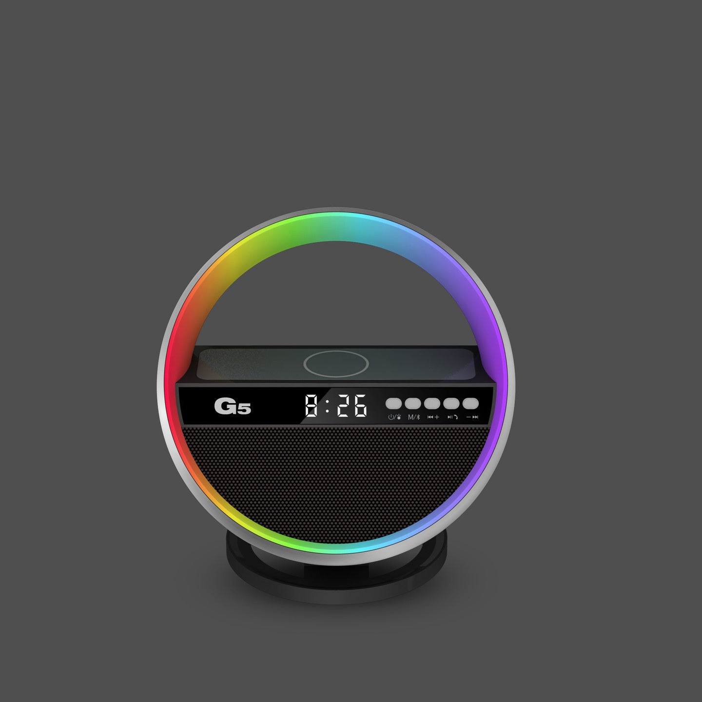 New Multifunction RGB Night Light Wireless Charger Light Decor