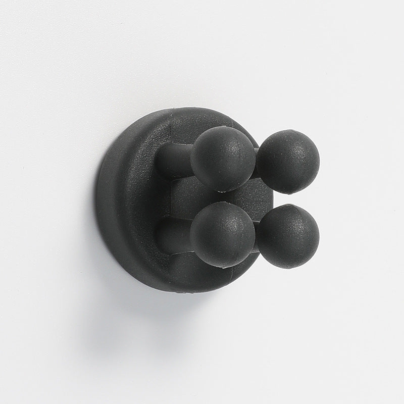 Silicone Toothbrush Holders Multi-Function Waterproof Self-Adhesive Wall Hooks