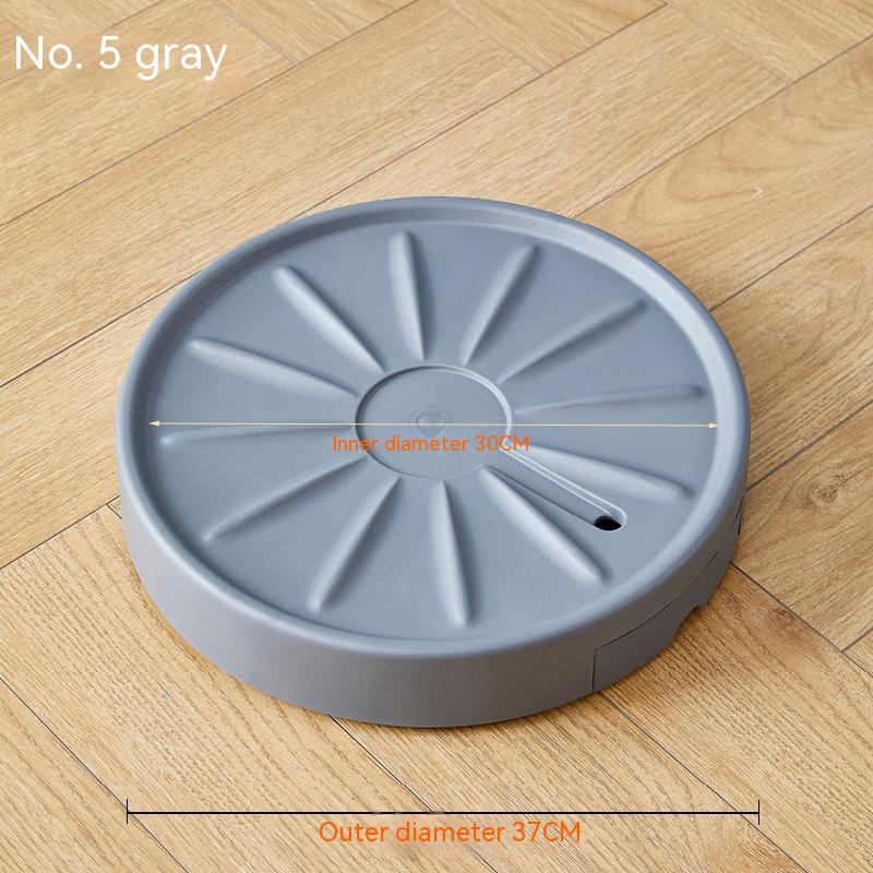 Mobile Flowerpot Tray Pulley Base Universal