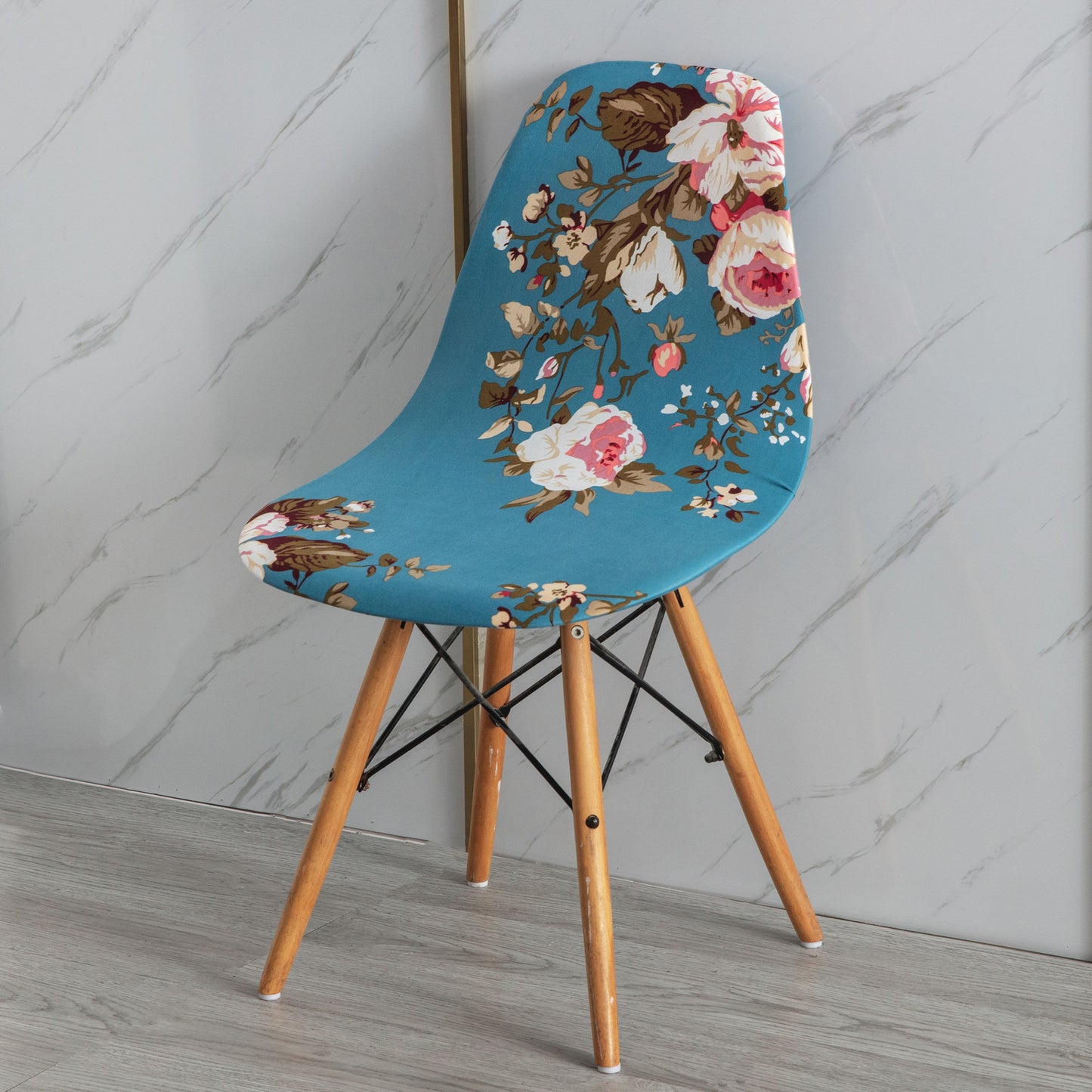 Minimalist Modern Printed Dining Chair Covers