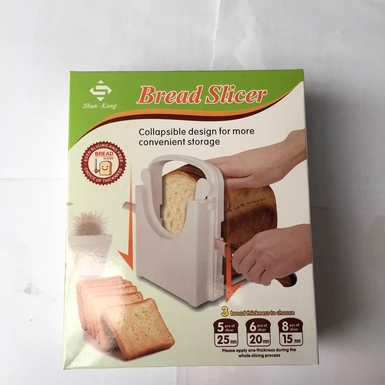 Foldable Toast Bread Slicer Adjustable Plastic Bread Cutting Tools