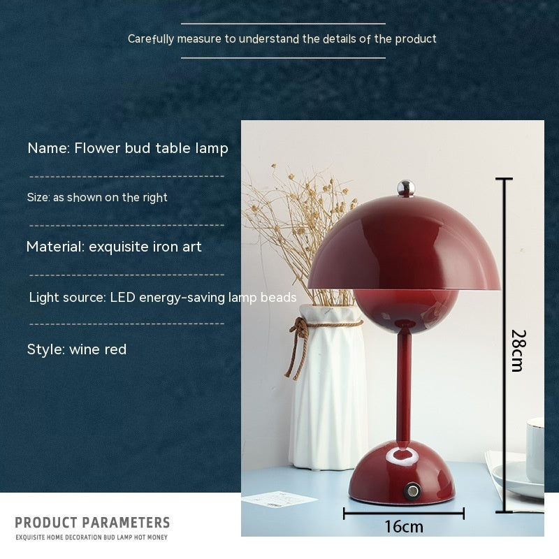 LED Bud Table Lamp Touch Decorative Table Lamp