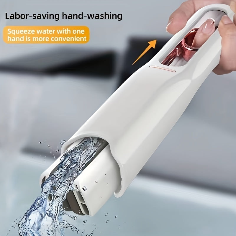 New Portable Self-NSqueeze Mini Mop, Lazy Hand Absorbent Mop