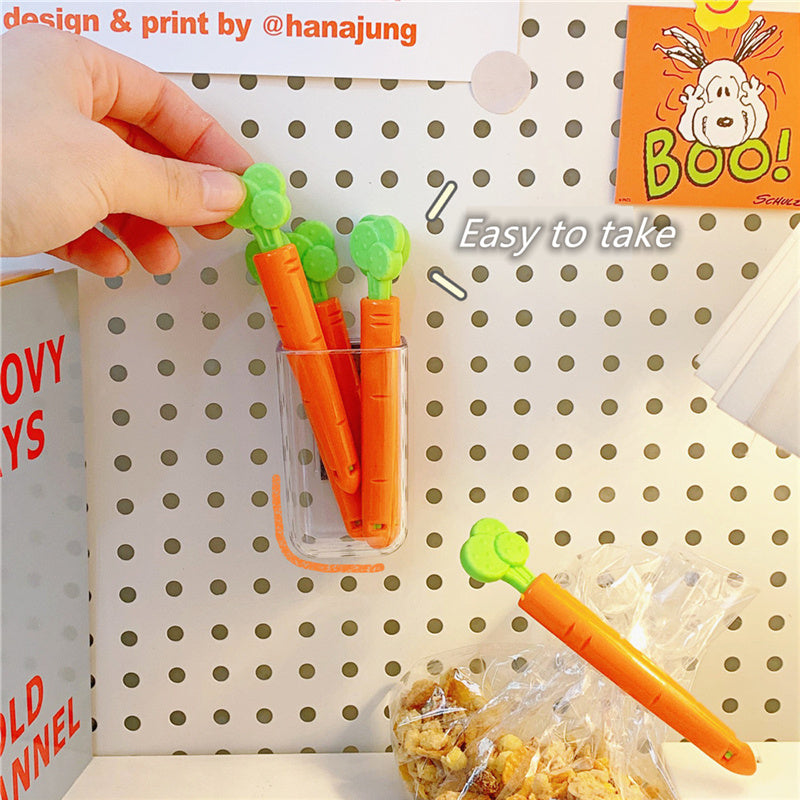 Bags Clip Carrot Sealing Clamp Plastic Bag Sealer