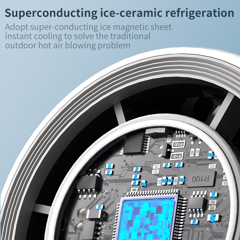 Portable Handheld Fan Speed Adjustable Turbo Mini Fan