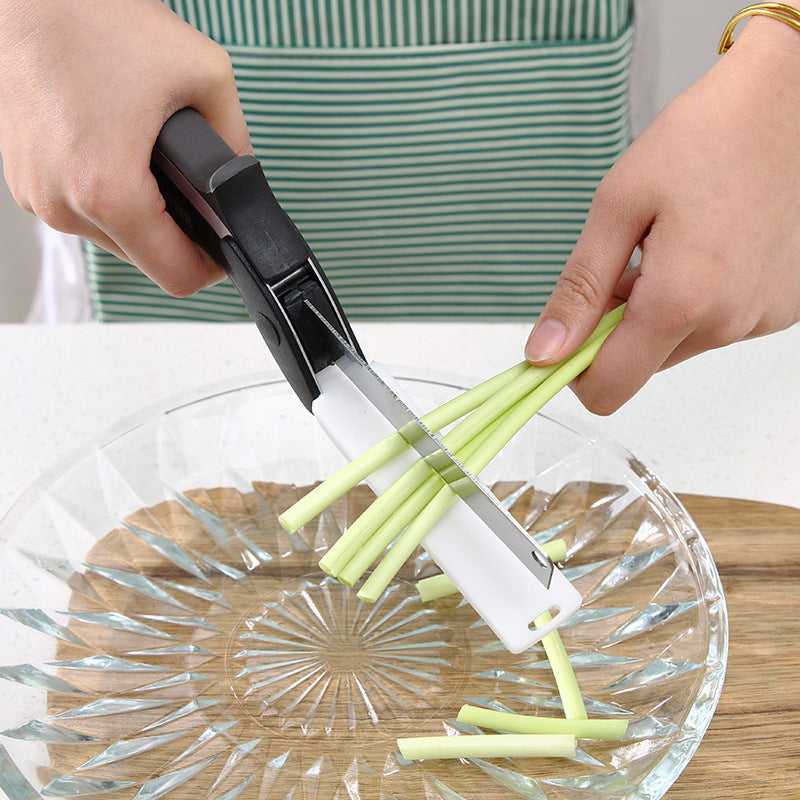 2-in-1 Kitchen Tool Multifunctional Vegetable Scissors