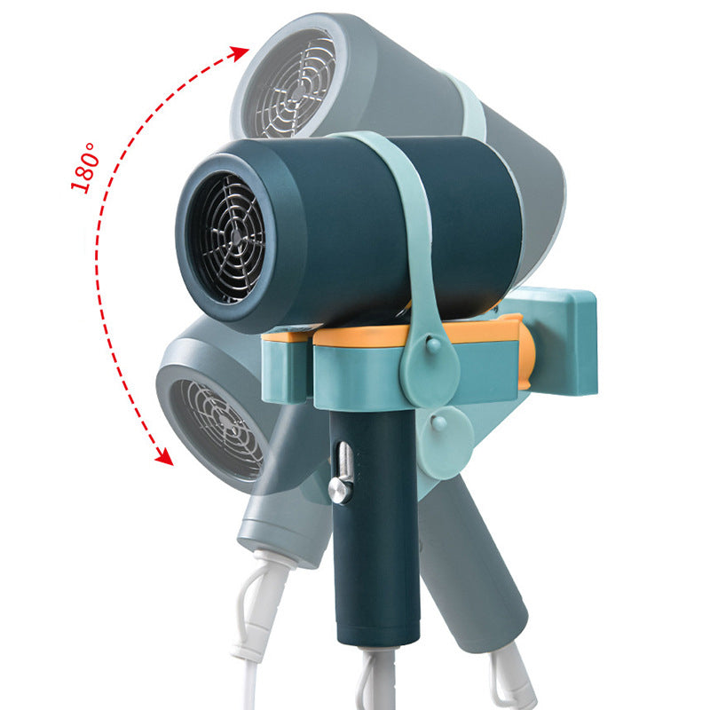 Hair Dryer Rack Toilet Wall-mounted Punch-free Woundable