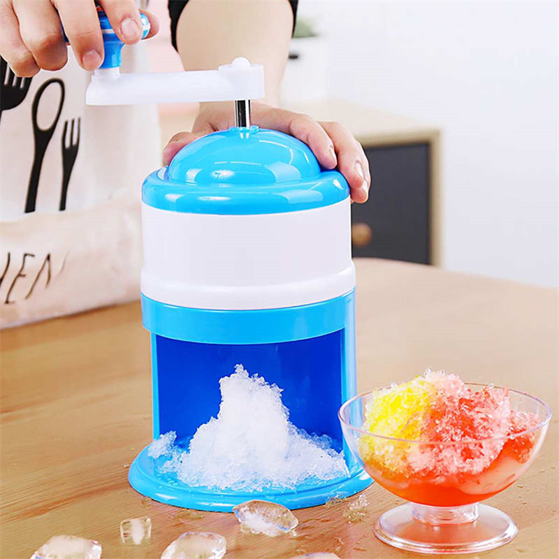 Portable Manual Ice Crushers Hand Crank Ice Shaver Shave Ice