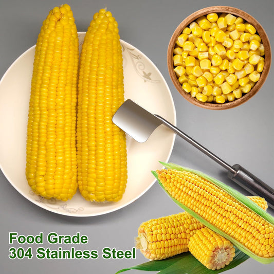 Kitchen Gadget Corn On The Cob Remover Stainless Steel Planer