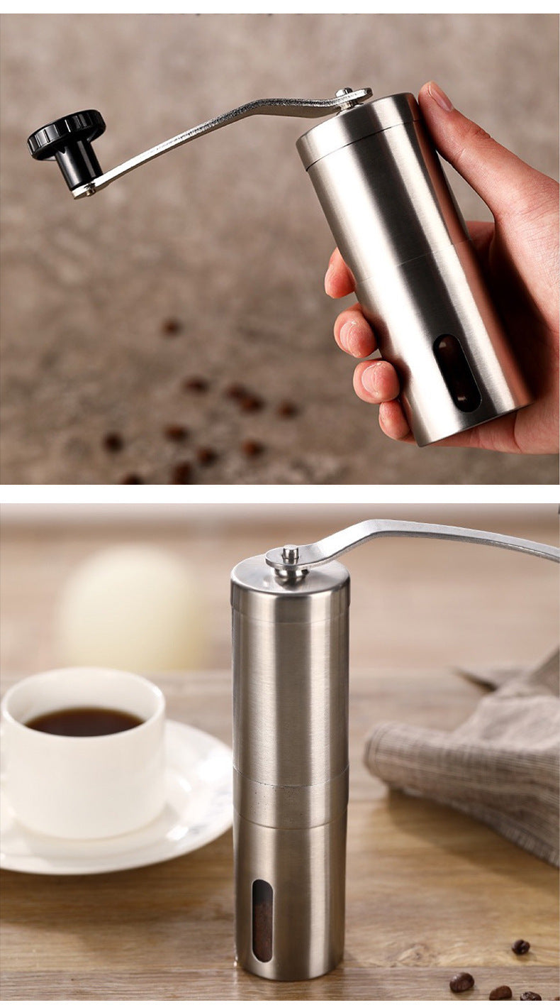 Household Portable Stainless Steel Coffee Bean Grinder