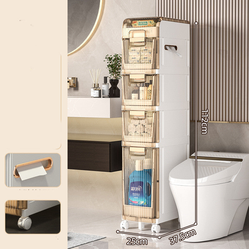 Bathroom Seam Storage Cabinet Drawer Type