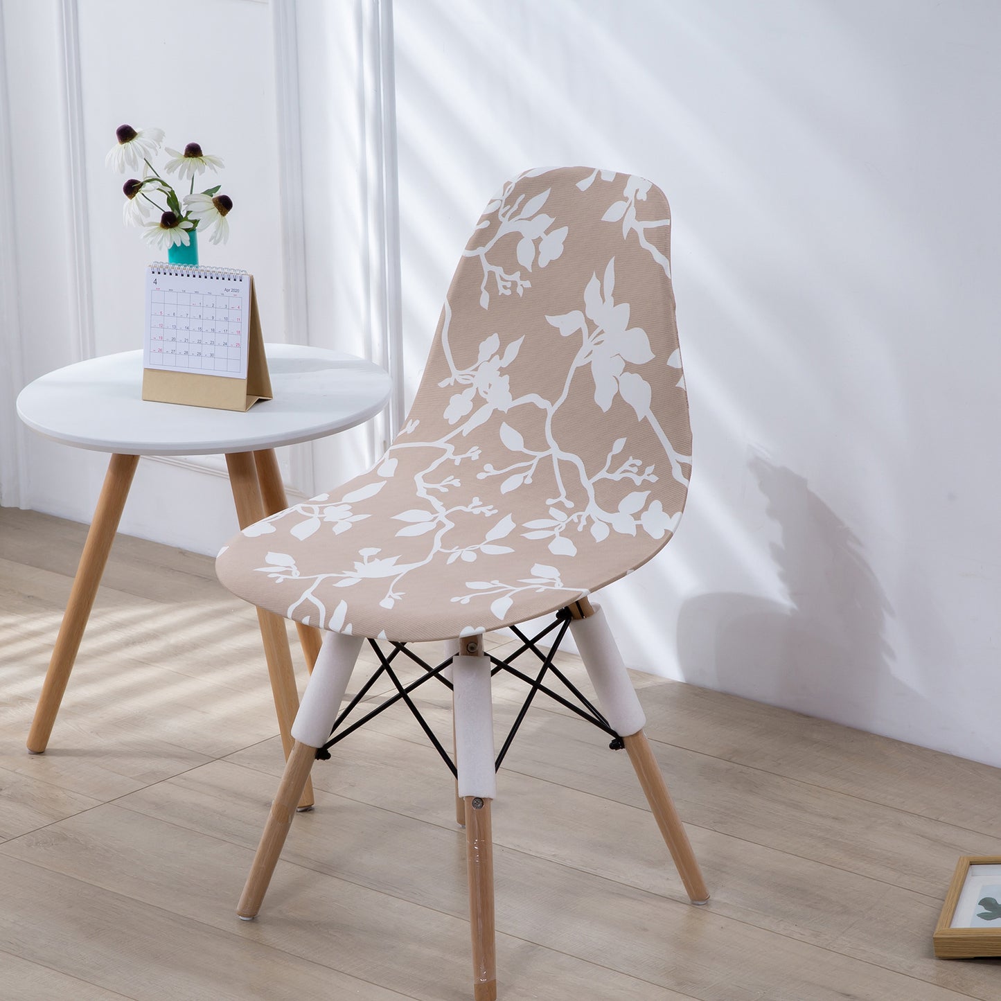 Minimalist Modern Printed Dining Chair Covers