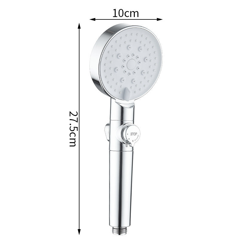 Shower Nozzle Booster Pressurized Set Bath Shower Shower Head