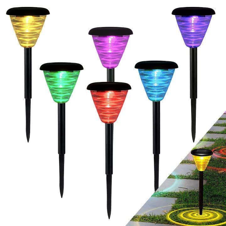 Solar Pathway Lights Led Home Outdoor Waterproof Plug-in Garden Lawn