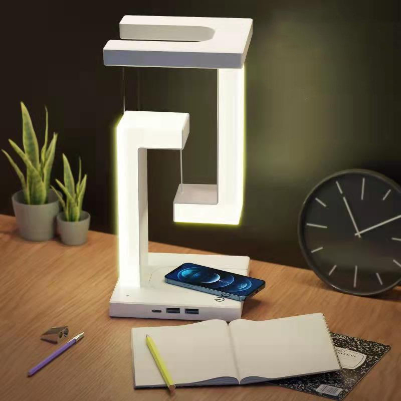 Creative Smartphone Wireless Charging Suspension Table Lamp