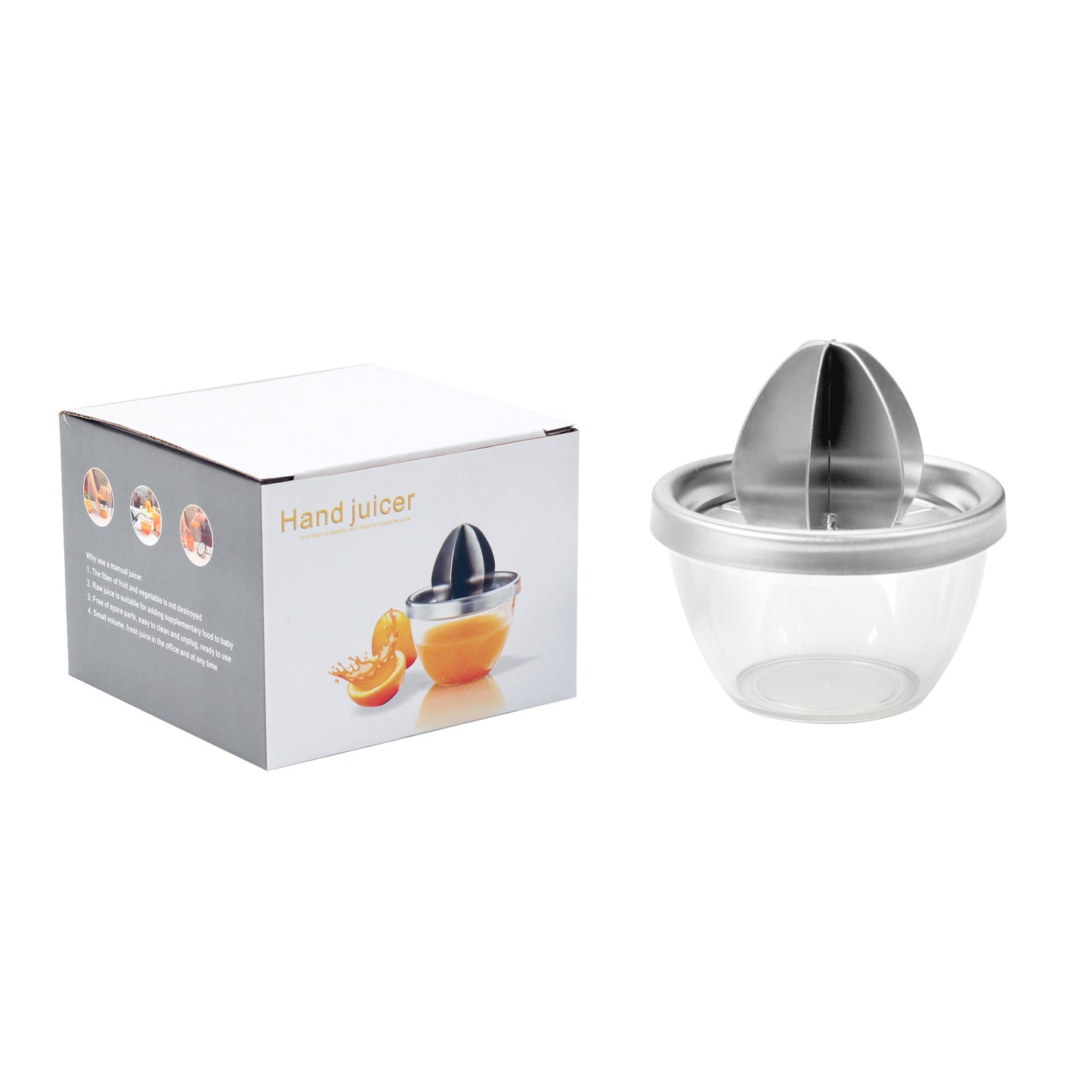 Kitchen Stainless Steel Manual Fruit Juicer