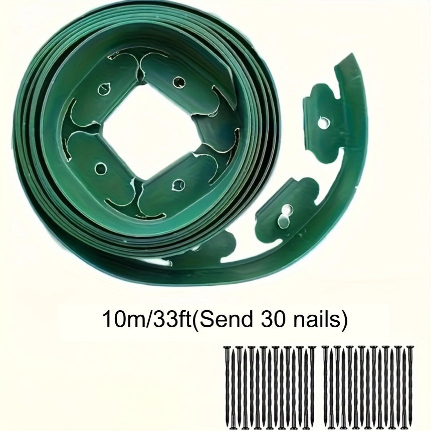 Landscape Edging Strips With Anchored Tips