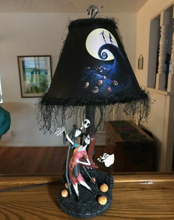 New Halloween Home Bedroom Jack Glowing Table Lamp LED Lamp