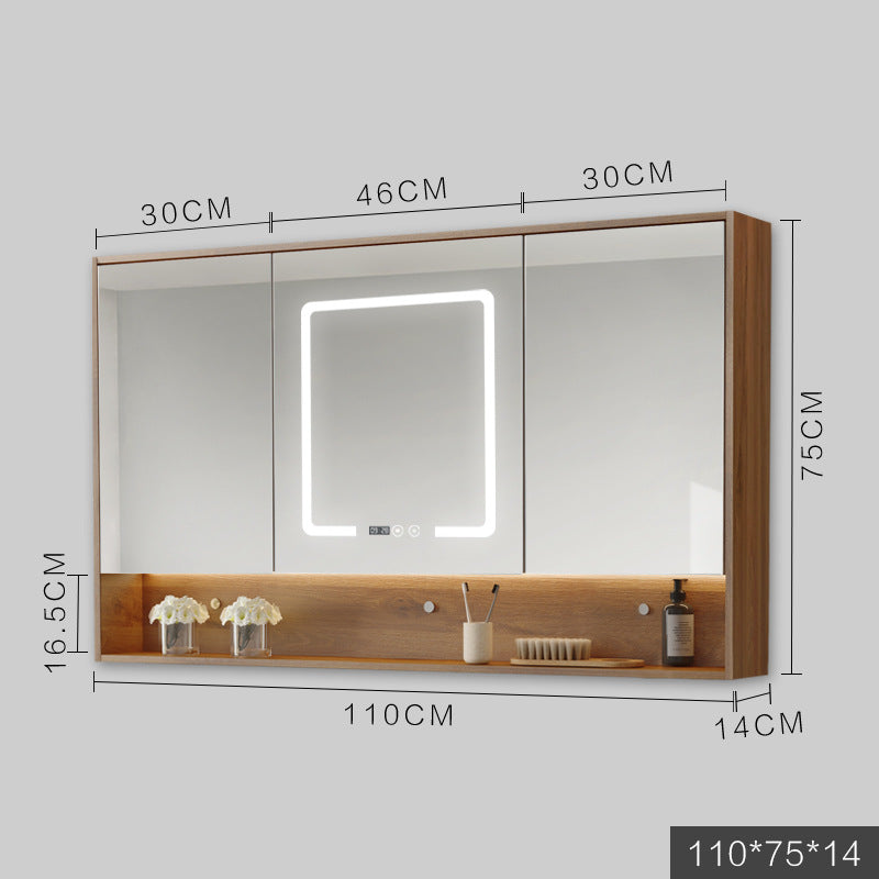 Smart Cabinet With Led Lights Anti-fog Hanging Wall Type