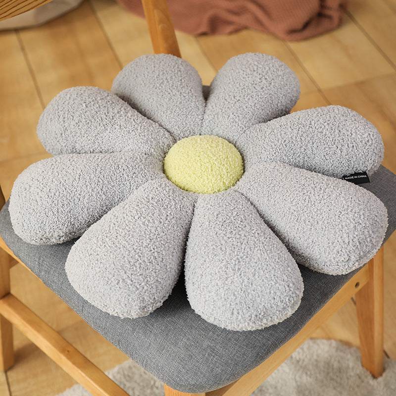 Small Daisy Flower Pillow Sofa Bed Living Room
