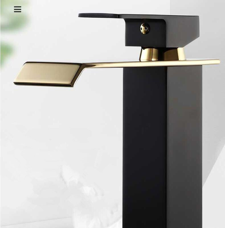 Black Gold Basin Faucet Platinum Faucet