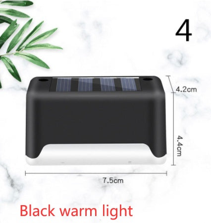 New Upgrade Waterproof LED Solar Fence Lamp Solar