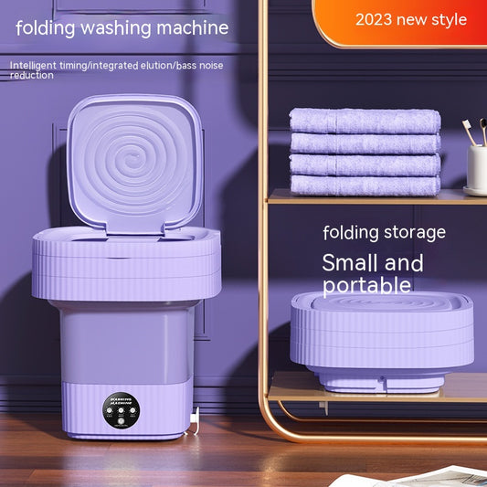 Plastic Folding Washing Machine Automatic Washing Underwear