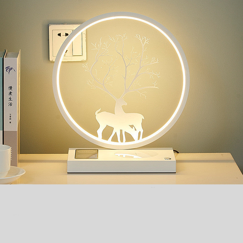 Mobile Wireless Charging Desk Lamp