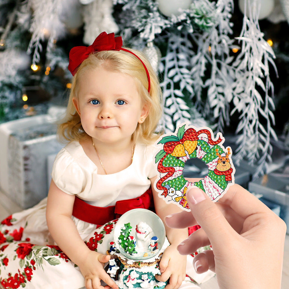 New Diamond Painting Christmas Blind Box Keychain