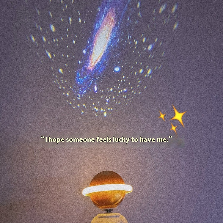 New Astronaut Star Projector Lamp Ins Touch Lamp Bedroom