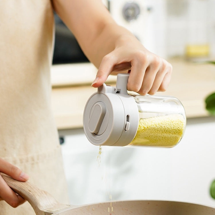 Small Seasoning Jars With Lids And Spoons Measuring Spoon