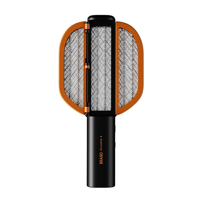 New Electric Mosquito Bat Two-in-one Folding Killing