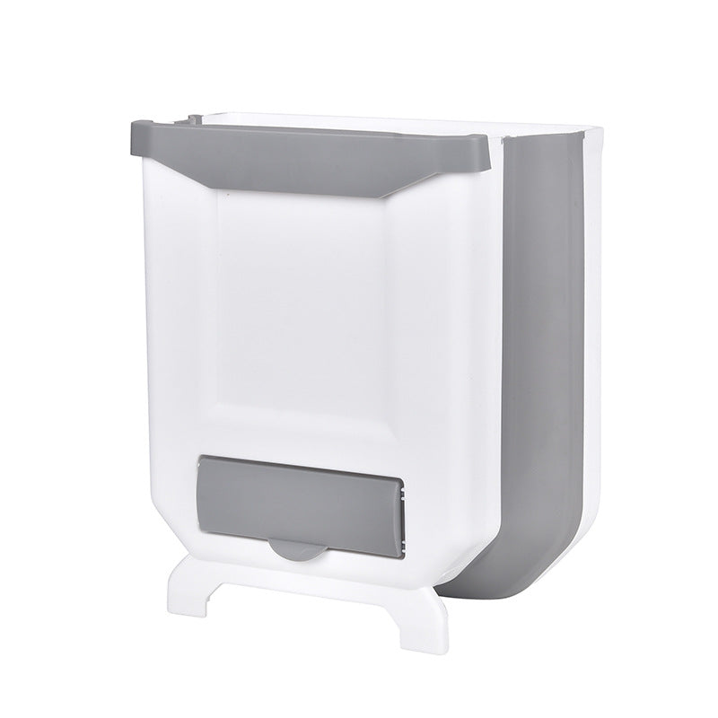 Wall-mounted Foldable Trash Can Household Classification Sundries