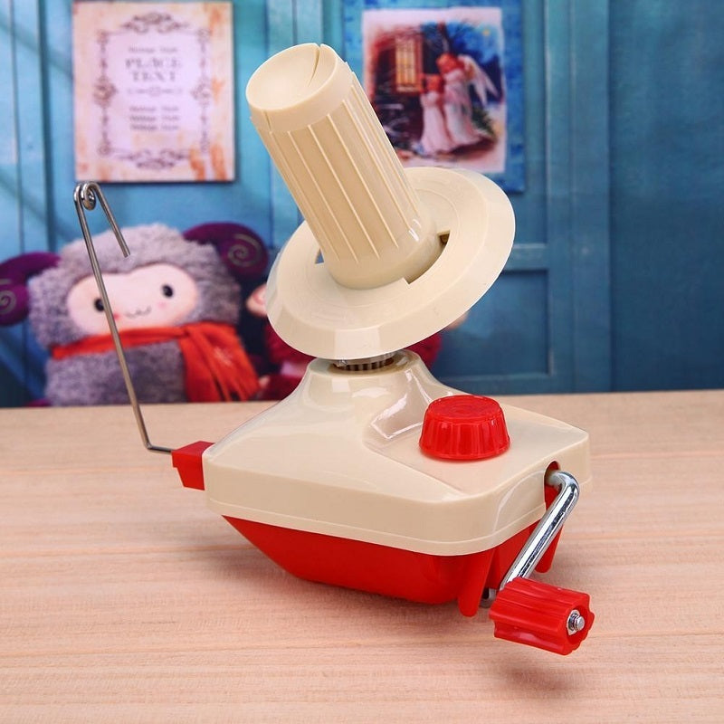 Hand Operated Cable Needle Wool Winding Machine Handheld