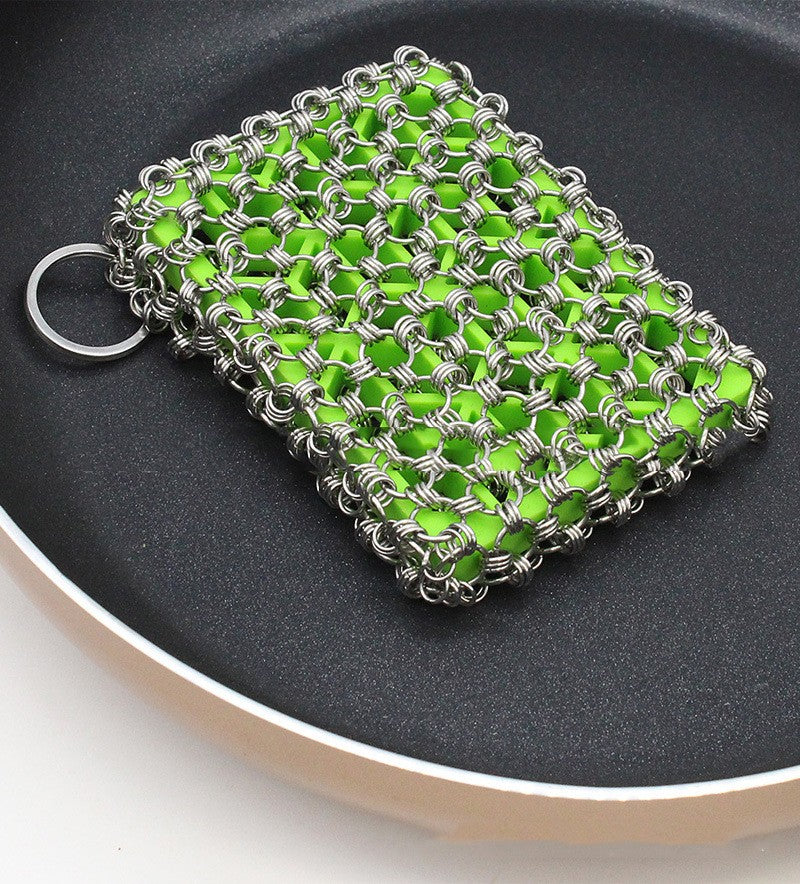 Kitchen Silicone Stainless Steel 316 Dish Brush