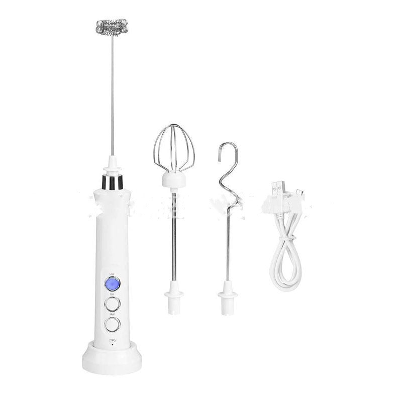 New Product Rechargeable Electric Milk Frother Stainless Steel