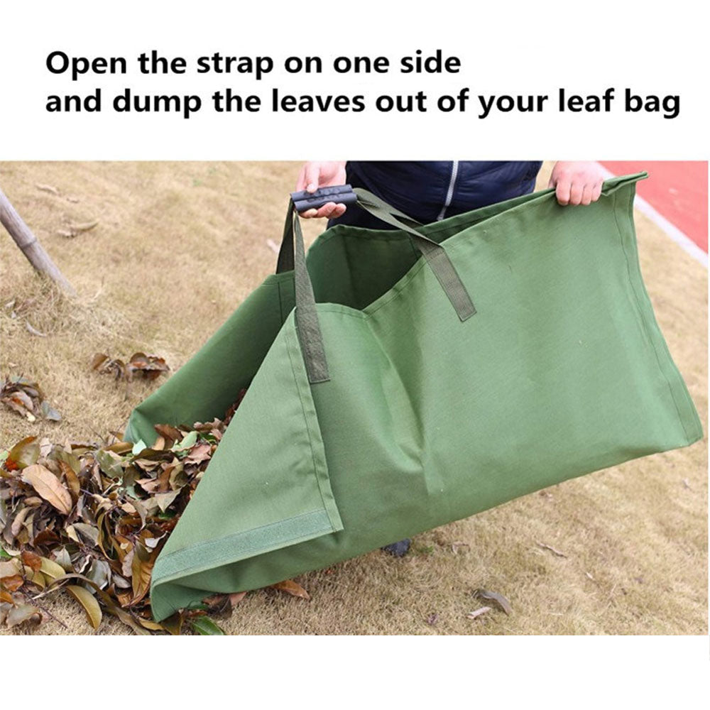 Garden Leaf Storage Outdoor Lawn Yard Waste Tarpaulin Container