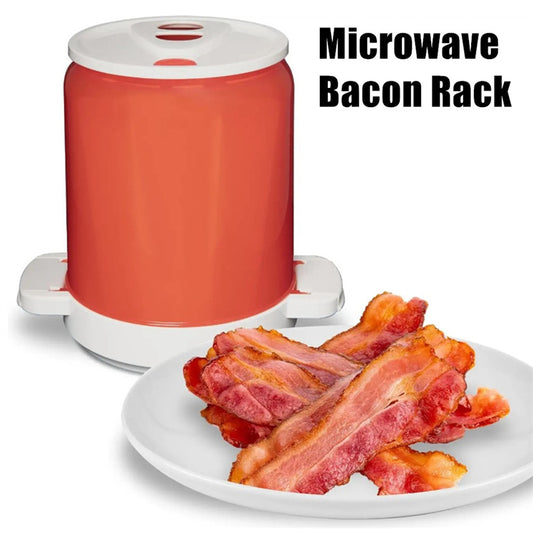 Home Bacon Cooking Tool Meat Gadget Roaster Racks Microwave