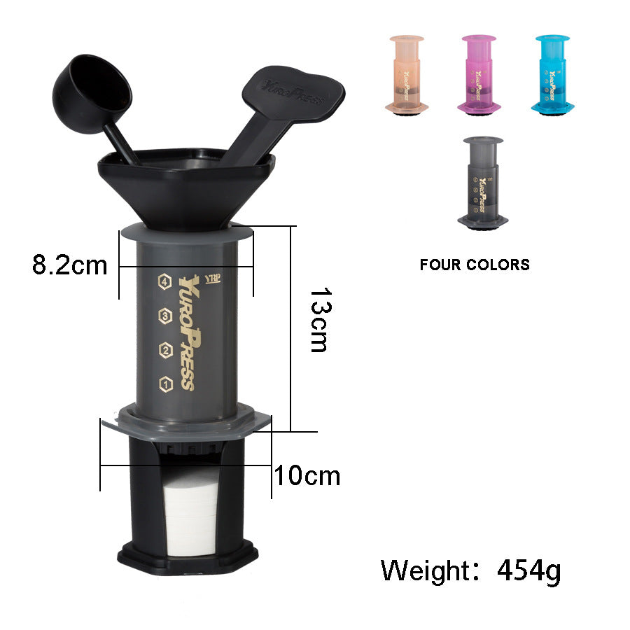 French Filter Cup Method Press Pot Tea Coffee Maker