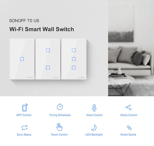 Smart wall switch