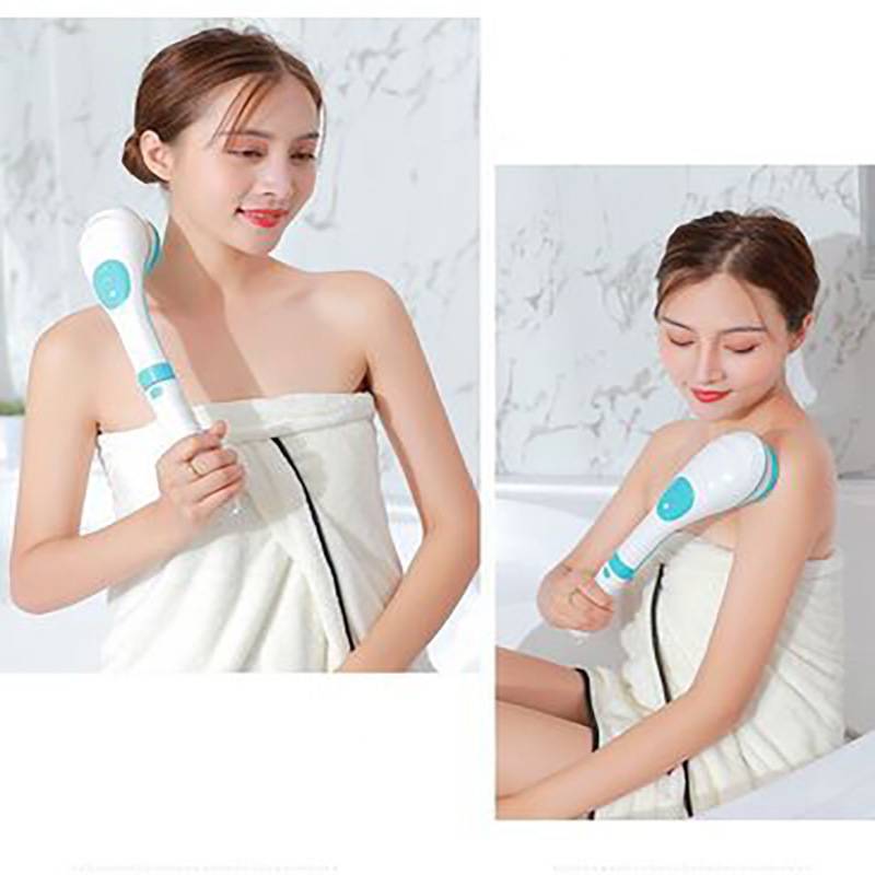 New 5 In 1 Electric Bath Brush Handheld Household Waterproof