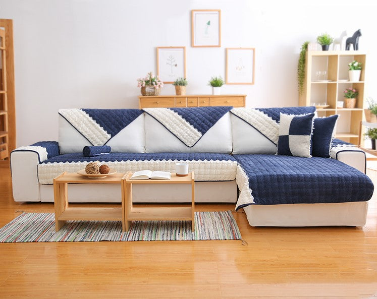 Non-slip fabric four seasons universal sofa cushion