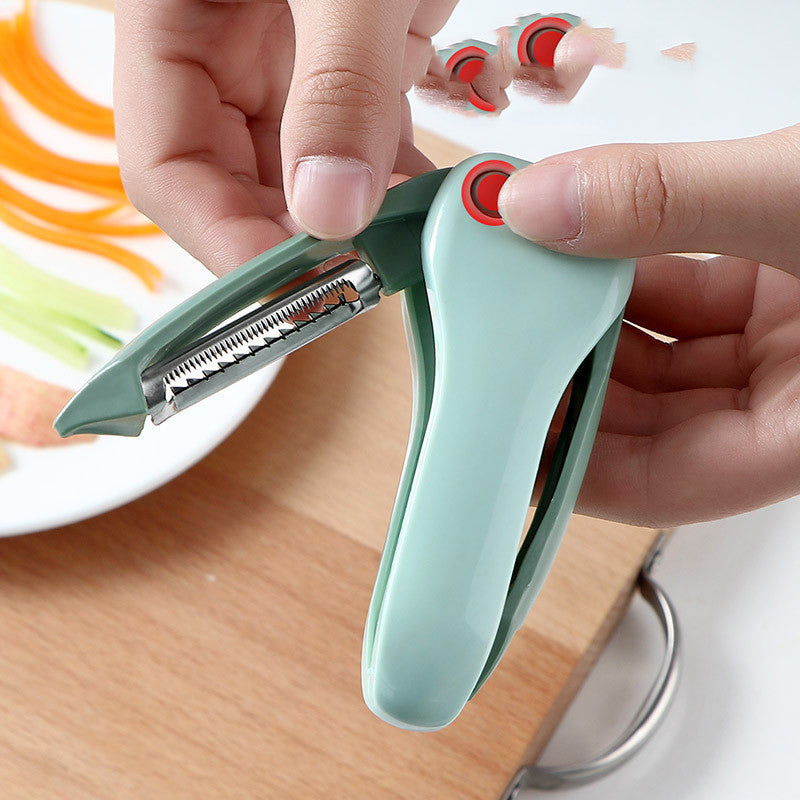 Fruit Peeler Paring Knife Two-in-one Fruit Vegetable Grater Scraper