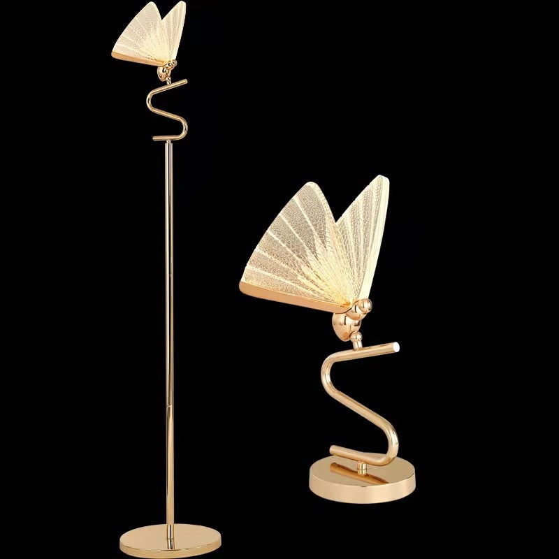 Butterfly Lamp Chandelier for Living Room Bedroom Bedside Staircase