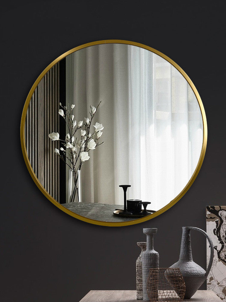 Aluminum Alloy Bathroom Mirror Toilet Vanity Mirror