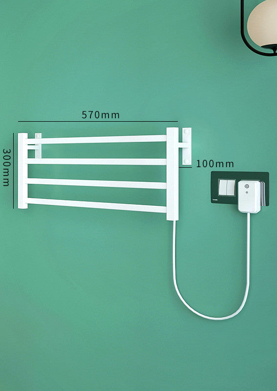 Bathroom Electric Bath Towel Warmer Heating Towel Shelf Rack Towel