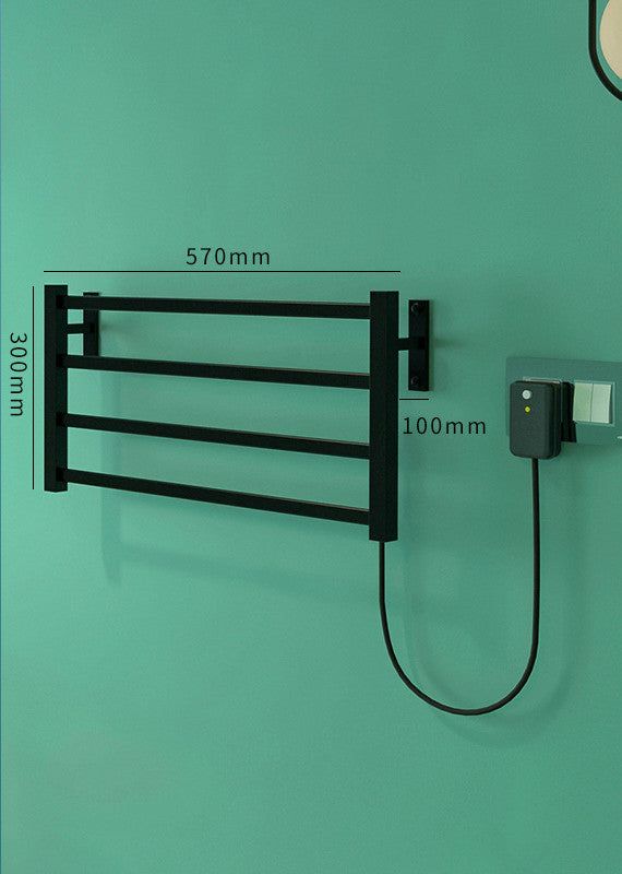 Bathroom Electric Bath Towel Warmer Heating Towel Shelf Rack Towel