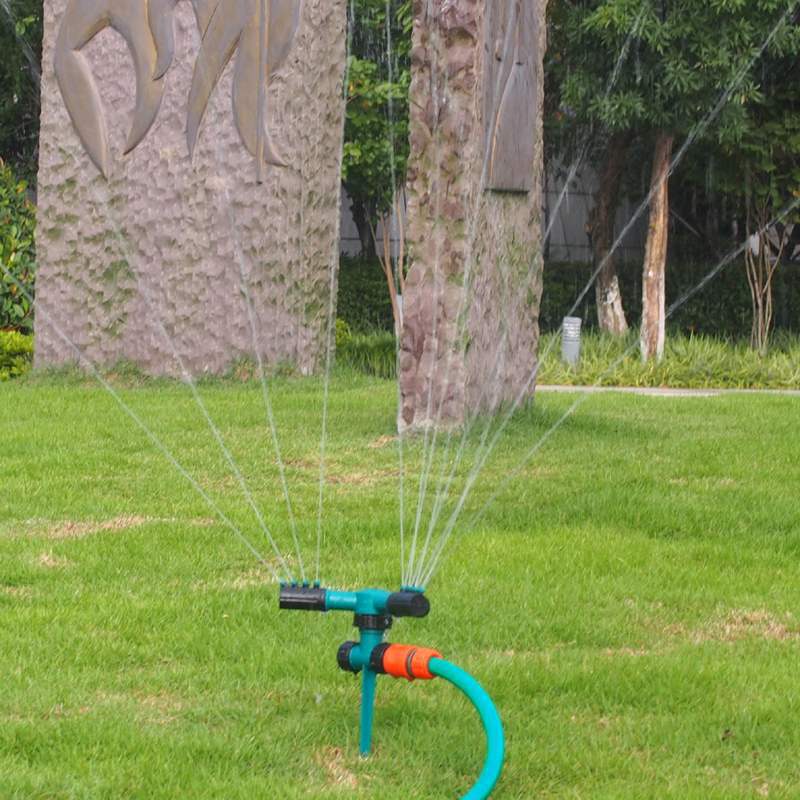 360 Automatic Rotating Sprinkler Irrigation Garden Lawn Courtyard