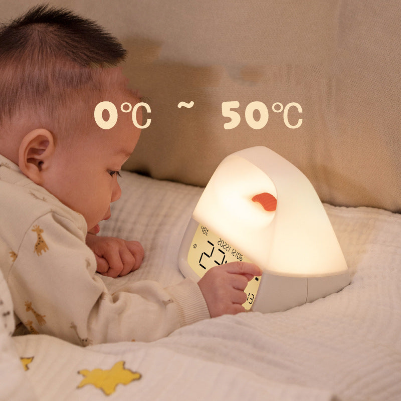 Alarm Clock Portable Night Light Creativity LED Lamp