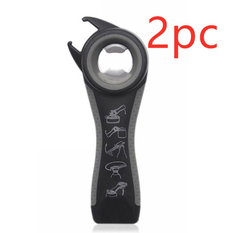 5 in 1 Creative Multifunction Stainless Steel Can Opener Beer Bottle Opener